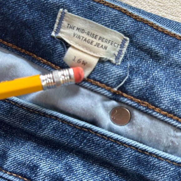 MADEWELL ladies jeans 16W - Picture 10 of 11
